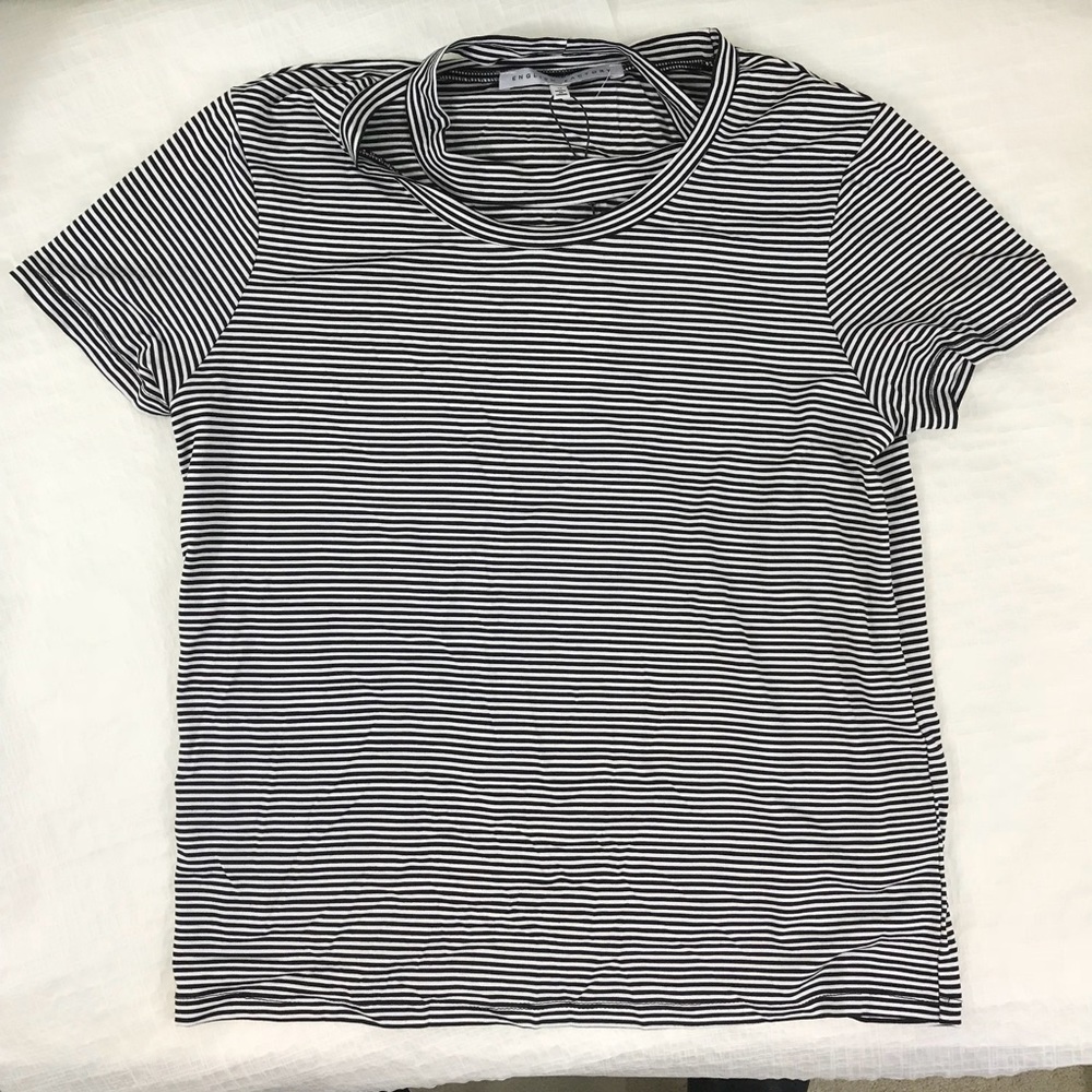 English Factory T-Shirt with Attached Choker